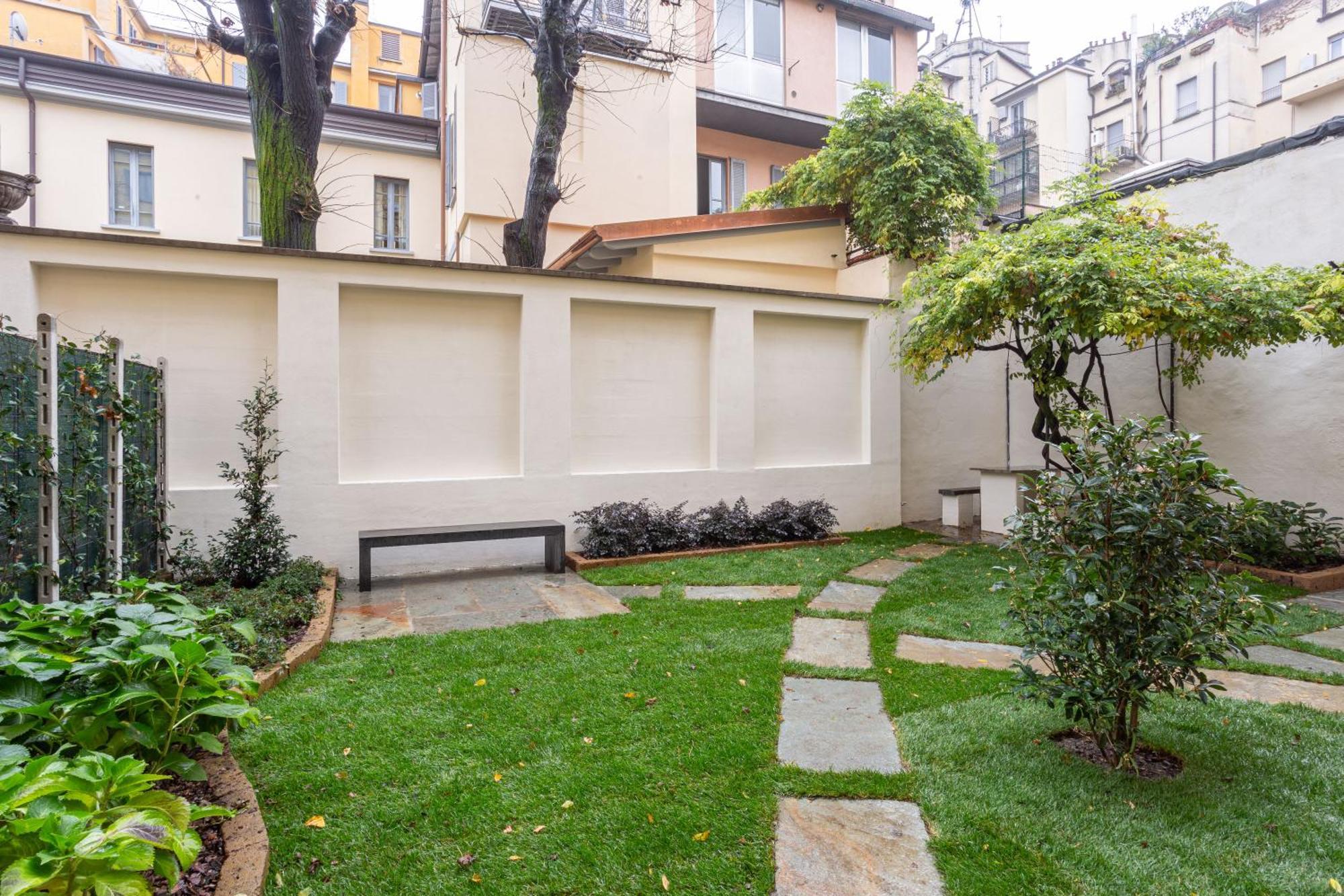 Sant Ambroeus Garden Apartment Milano Exteriör bild